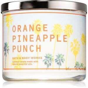 Bath & Body Works Orange Pineapple Punch vonná svíčka I. 411 g