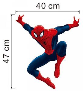 Samolepka na zeď "Spider-man" 40x47 cm