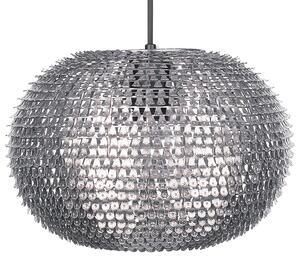Závěsná lampa REINE Kov Stříbrná