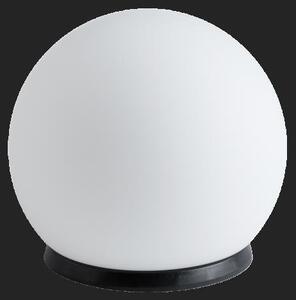 OS 50530 BIANCA 1 stolní skleněná lampa černá / bílá IP40 25W E27 - OSMONT