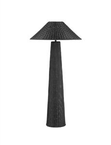 Vonkajšia stojaca lampa Plom čierna 1x12 W – Černá