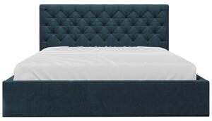 Čalouněná manželská postel Zravton, Rozměr postele: 140 x 200 cm, Potah: Breeze 15 Mirjan24 5903211311475