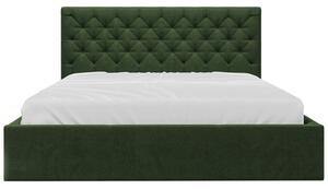 Čalouněná manželská postel Zravton, Rozměr postele: 140 x 200 cm, Potah: Breeze 13 Mirjan24 5903211311468