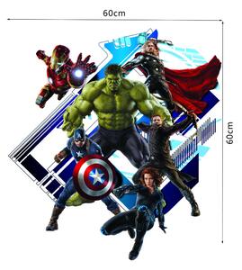 Samolepka na zeď "Avengers 2" 60x60 cm