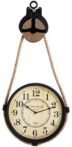 Lord of Time Retro hodiny PARIS s kladkou, 73 x 33 cm