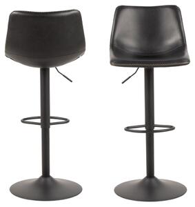 Barová židle Elmar IV - set 2 ks Black