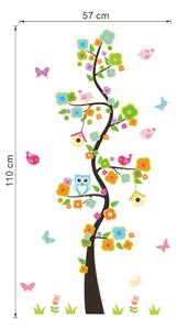 PIPPER | Samolepka na zeď "Dětský strom 2" 110x57 cm