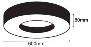 LED Stropní svítidlo LED/30W/230V 4000K pr. 60 cm