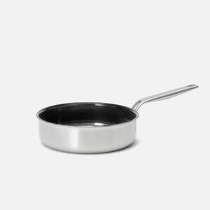 Fabini Hluboká pánev Lucca 4.0 Pro, ø 24 cm (2,5 l) - Nepřilnavá nerezová beznýtová pánev z vícevrstvé nerezové oceli s keramickým povrchem s poklicí