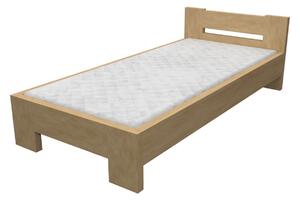 Dřevěná postel Lenka 80x200 cm smrk