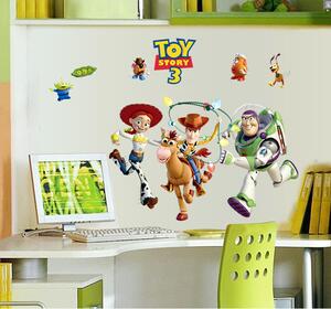 Samolepka na zeď "Toy Story 3" 75x80 cm