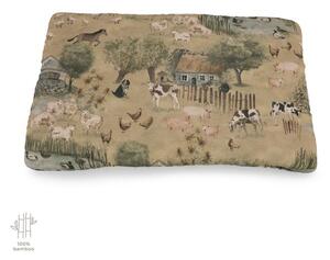 Polštáře do postýlky - Dětský polštář z kolekce pohádky z venkova - 100% bambus 40x60 cm