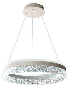 LED Stmívatelný lustr na lanku LED/80W/230V 3000-6500K bílá + dálkové ovládání