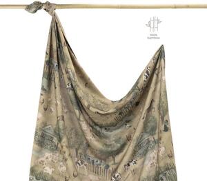 Bambusové letní deky - Letní bambusová deka z kolekce pohádky z venkova 75x100 cm