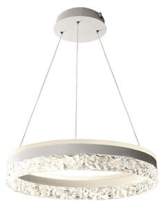 LED Stmívatelný lustr na lanku LED/80W/230V 3000-6500K bílá + dálkové ovládání