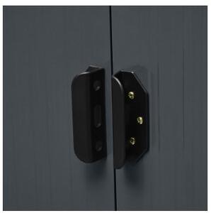 Zahradní domek BestBerg ZDB-4A / 4,1 m² / 236 x 174 x 206 cm / šedá