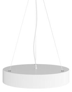 Lustr na lanku CLEO 3xE27/24W/230V pr. 40 cm bílá