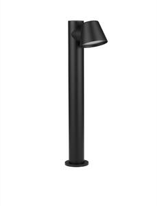 Vonkajšia stojaca lampa Bell čierna 12 W