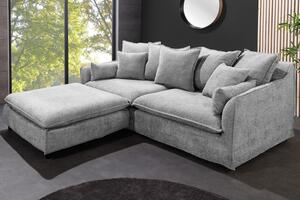 Luxusní pohovka HEAVEN 3M šedá colin bouclé Nábytek | Obývací pokoj | Sedací soupravy a pohovky | Pohovky | Všechny pohovky