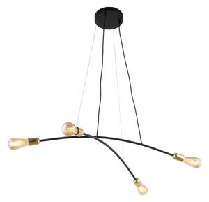 Lustr na lanku HELIX 4xE27/15W/230V