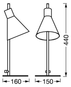 Ledvance - LED Stolní lampa DECOR TOKIO LED/5W/230V