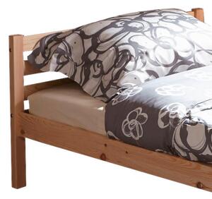 POSTEL, 90/200 cm, barvy borovice MID.YOU - Postele z masivu, Online Only