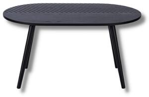 Oválný konferenční stolek Bhome - černý