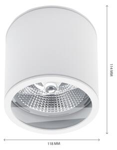 Koupelnové bodové svítidlo CHLOE AR111 1xGU10/15W/230V IP44 kulatý bílá