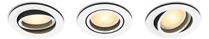Philips-SADA 3xLED Stmívatelné podhledové svítidlo Hue MILLISKIN 1xGU10/4,2W/230