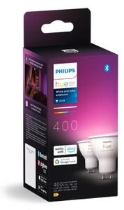 SADA 2x LED RGBW Stmívatelná žárovka Philips Hue WACA GU10/4,2W/230V 2000-6500K