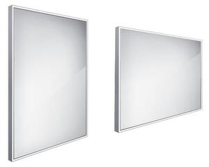 Zrcadlo bez vypínače Nimco 80x60 cm hliník ZP 13002