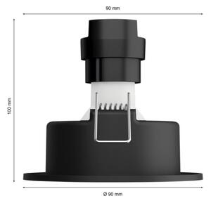 Philips-SADA 3xLED Stmívatelné podhledové svítidlo Hue MILLISKIN 1xGU10/4,2W/230