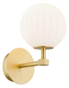 Argon 8502 - Nástěnná lampa PALOMA 1xE14/7W/230V zlatá/bílá
