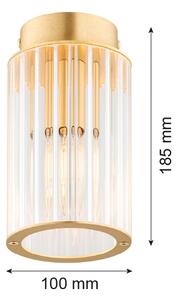 Argon 8501 - Stropní svítidlo HAMPTON 1xE14/7W/230V zlatá