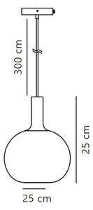 Nordlux - Lustr na lanku ALTON 1xE27/60W/230V černá