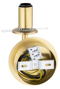 Argon 8502 - Nástěnná lampa PALOMA 1xE14/7W/230V zlatá/bílá