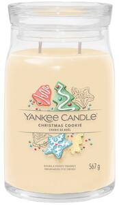 Velká vonná svíčka Yankee Candle Christmas Cookie Signature