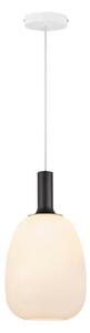 Nordlux - Lustr na lanku ALTON 1xE27/60W/230V bílá/černá/mosaz