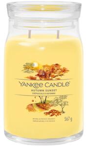 Velká vonná svíčka Yankee Candle Autumn Sunset Signature