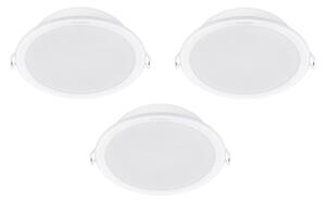 Philips Meson LED vestavné svítidlo 5,5W, 4000 K, bílá, 3 ks