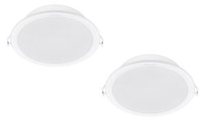 Philips Meson LED vestavné svítidlo 23,5W, 4000 K, bílá, 2 ks