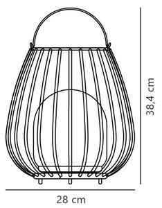 Nordlux - LED Stmívatelné venkovní přenosné svítidlo JIM TO-GO LED/3W/3,7V IP54