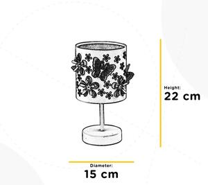 ONLI - Dětská lampička TITILLA 1xE14/6W/230V 22 cm fialová/bílá