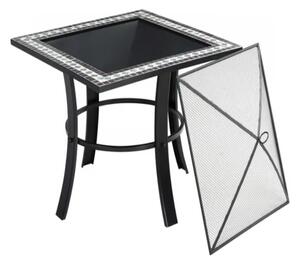 Mozaikované zahradní ohniště Runedak 76x76 cm