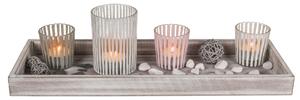 GiftyCity Dekorativní set na svíčky, 4 kusy GiftyCity