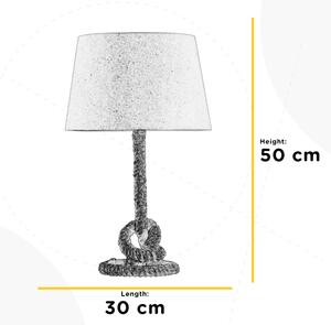 ONLI - Stolní lampa CORDA 1xE27/22W/230V 50 cm béžová