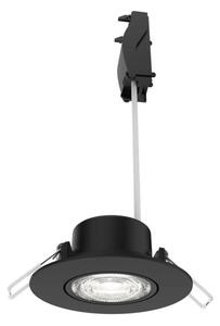Philips Zapuštěné bodové svítidlo Cilantro Step 5W, 90lm/W, 2700K, černá