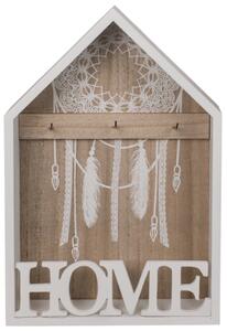 GiftyCity Dřevěná skříňka na klíče Home GiftyCity
