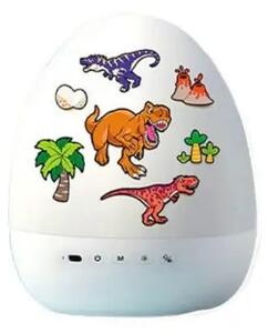Dinoglow™ Led Projektor Ve Tvaru Dinosauřího Vejce S 21 Motivy