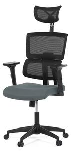 Kancelářská židle ANNE černo-šedá